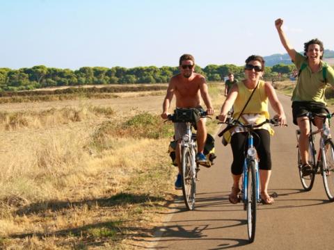 Biking and camping in Salento Puglia