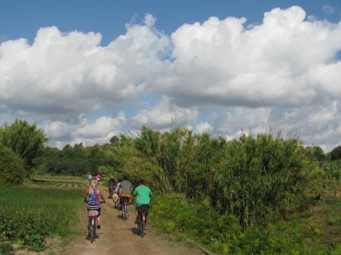 Circuit à vélo dans le sud de l'Italie