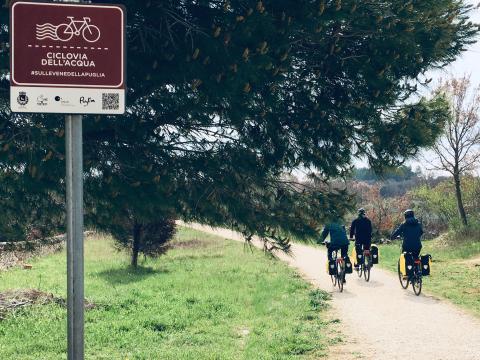 Bike touring tour from Matera to Salento