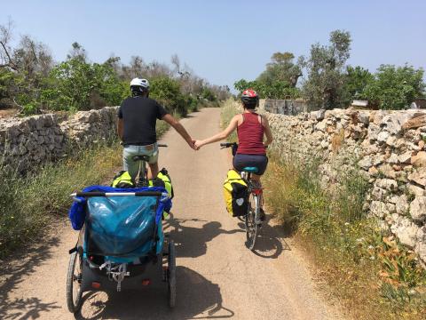 family bike tour