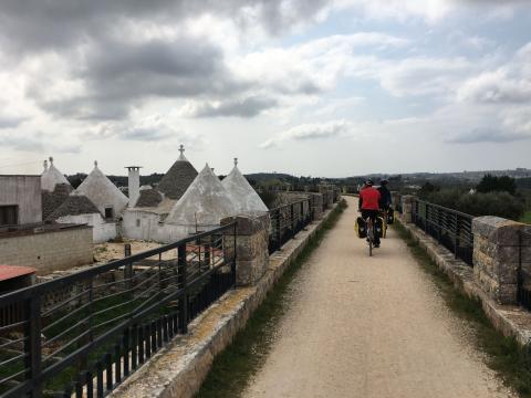 bike tour vacation Matera and Puglia