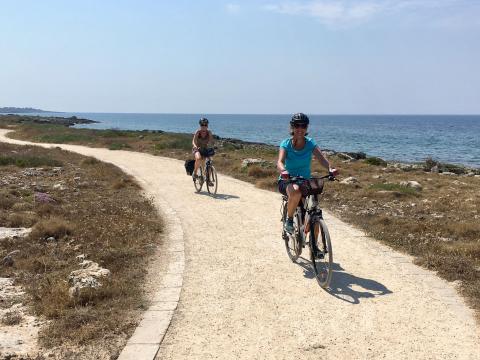 self guided bike tours puglia