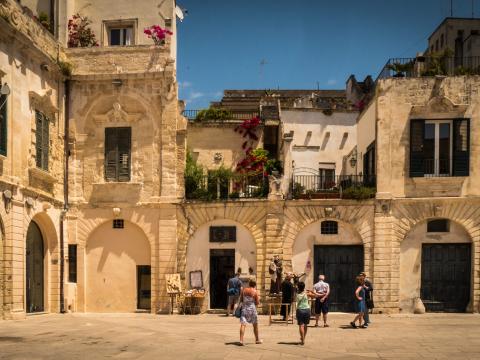 Bike tourism in the north Lecce