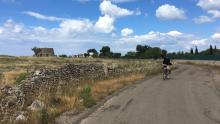 Bike tourism in the north Lecce